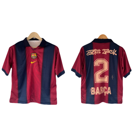 Fc Barcelona Travis cott Embroidery Fivesleeve - P901