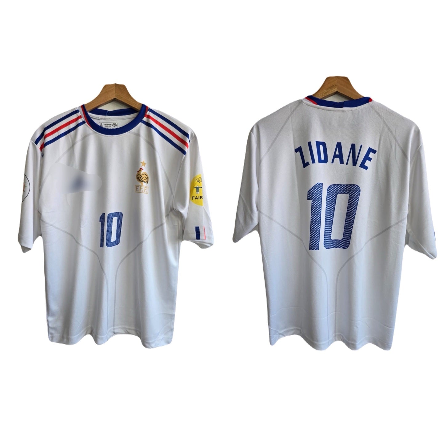 France 2002/04 away jersey five sleeve - P151 bmg store