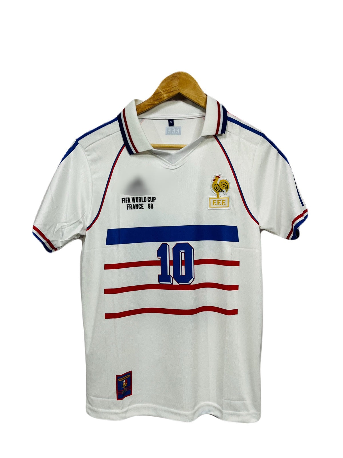 France 1998 World Cup jersey Zidane Half sleeve - bmg store