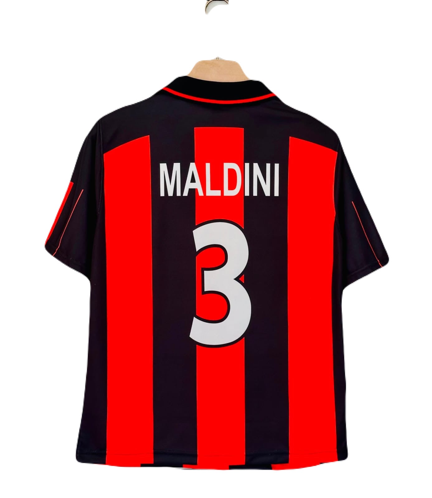 Maldini Ac Milan Five sleeve Collar Sublimation jersey- P2163