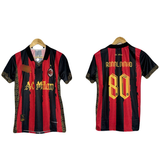 Ac Milan Special Edition Kit Ronaldinho Half Sleeve -bmg store