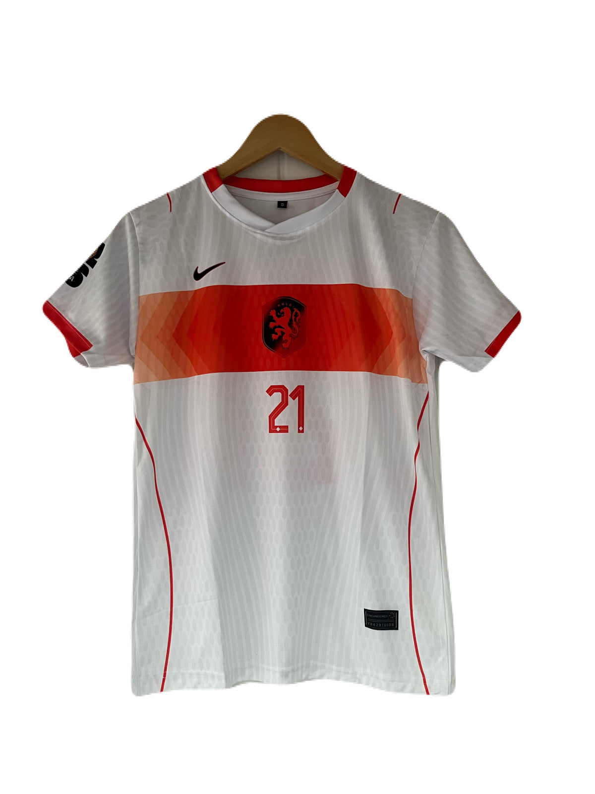 Netherland 2026 world cup away jersey de jong half sleeve sublimation - P1547