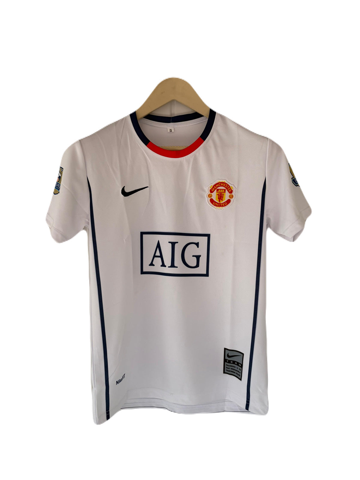 Manchester united 2010/11 away jersey Ronaldo half sleeve embroidery - P1604