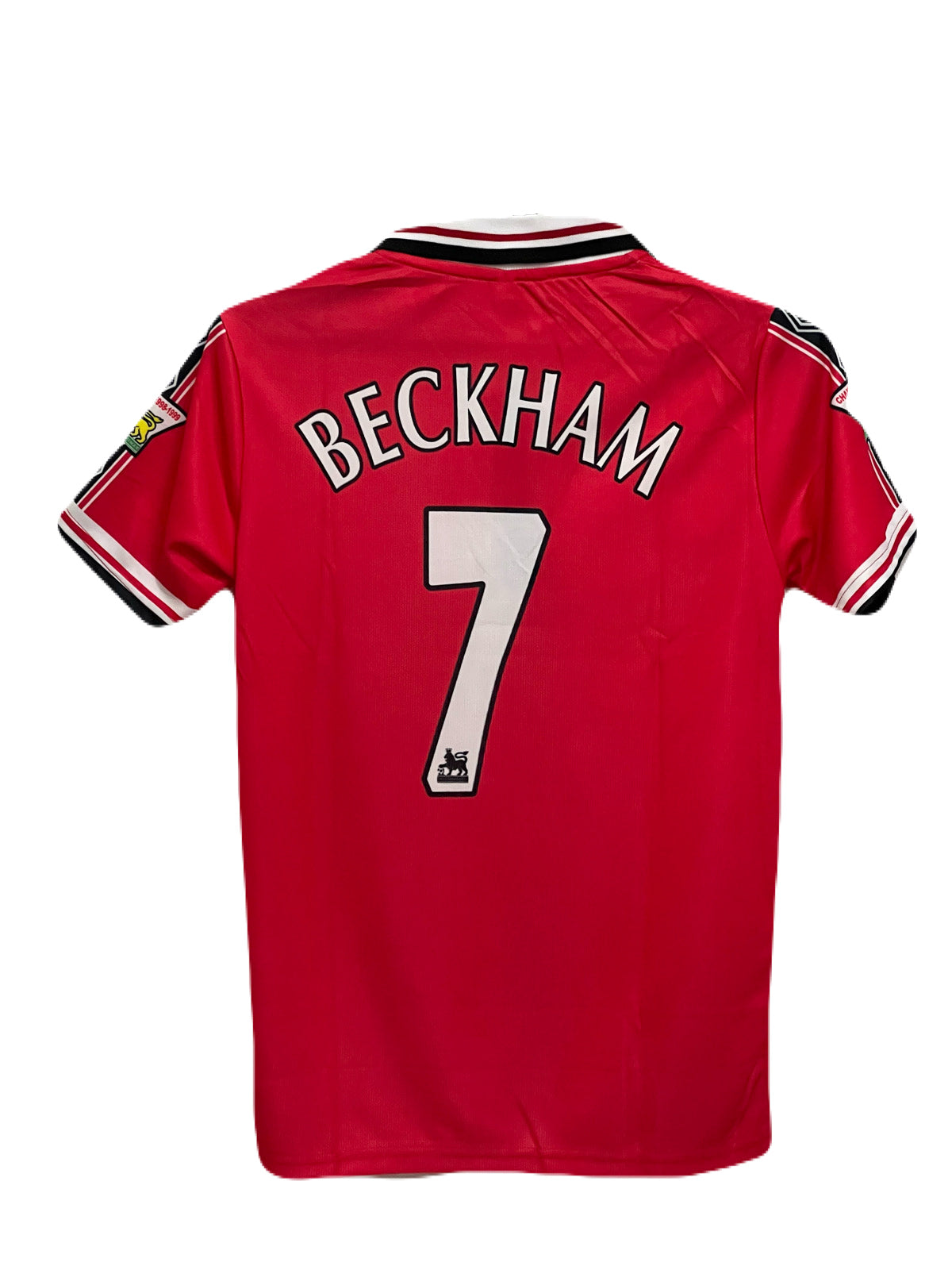 Manchester united 1998/99 Home jersey Beckham zip type - P90 – BMG