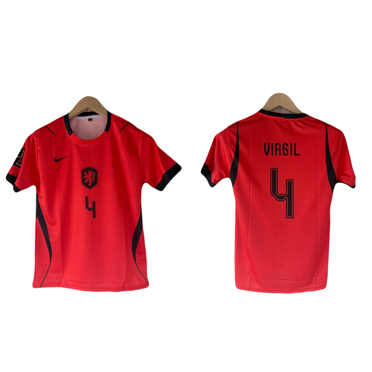 Netherlands 2026 World Cup Home van dijik Half Sleeve Sublimation Jersey - P1627