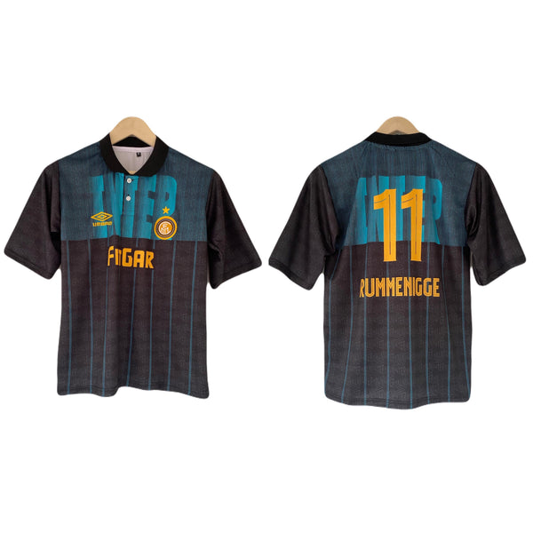 Rummenigge Inter milan Five sleeve collar embroidery -