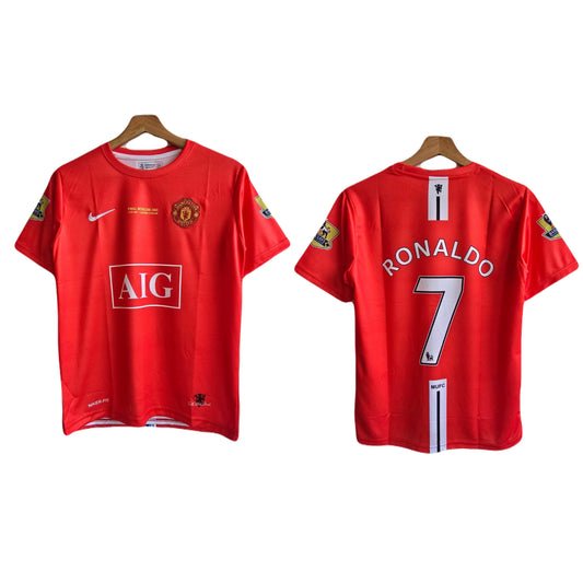 Best Retro jersey Ronaldo 2008 united ucl final edition Half sleeve P60 - bmg store
