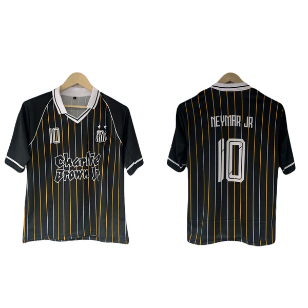 Santos Charlie Brown Black Neymar Five Sleeve - P1212