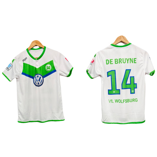 2015-16 Wolfsburg Kappa HomeKit De Bruyne Half sleeve - P75 - bmg store