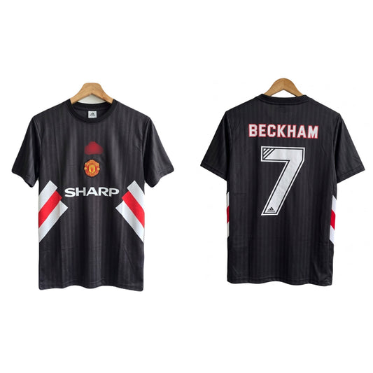 Manchester United2005-07 away Kit Beckham Half Sleeve embroidery - Ms Retro Store