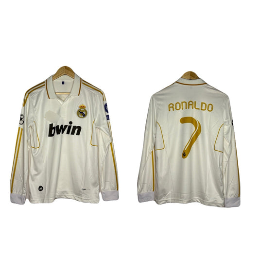 Real Madrid 2011-12 Home Kit Ronaldo Full Sleeve -bmg store
