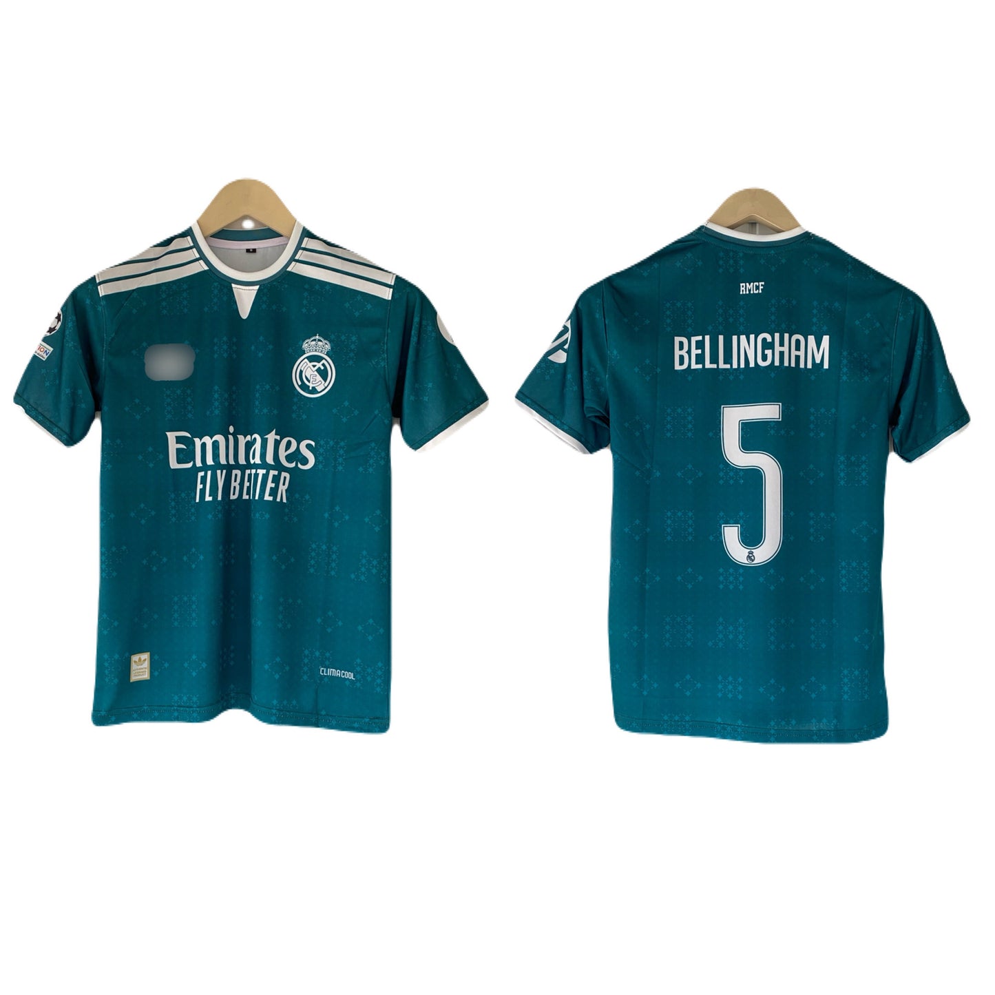 Bellingham Real madrid 2026-27 Away Jersey Half Sleeve Sublimation -  P2441