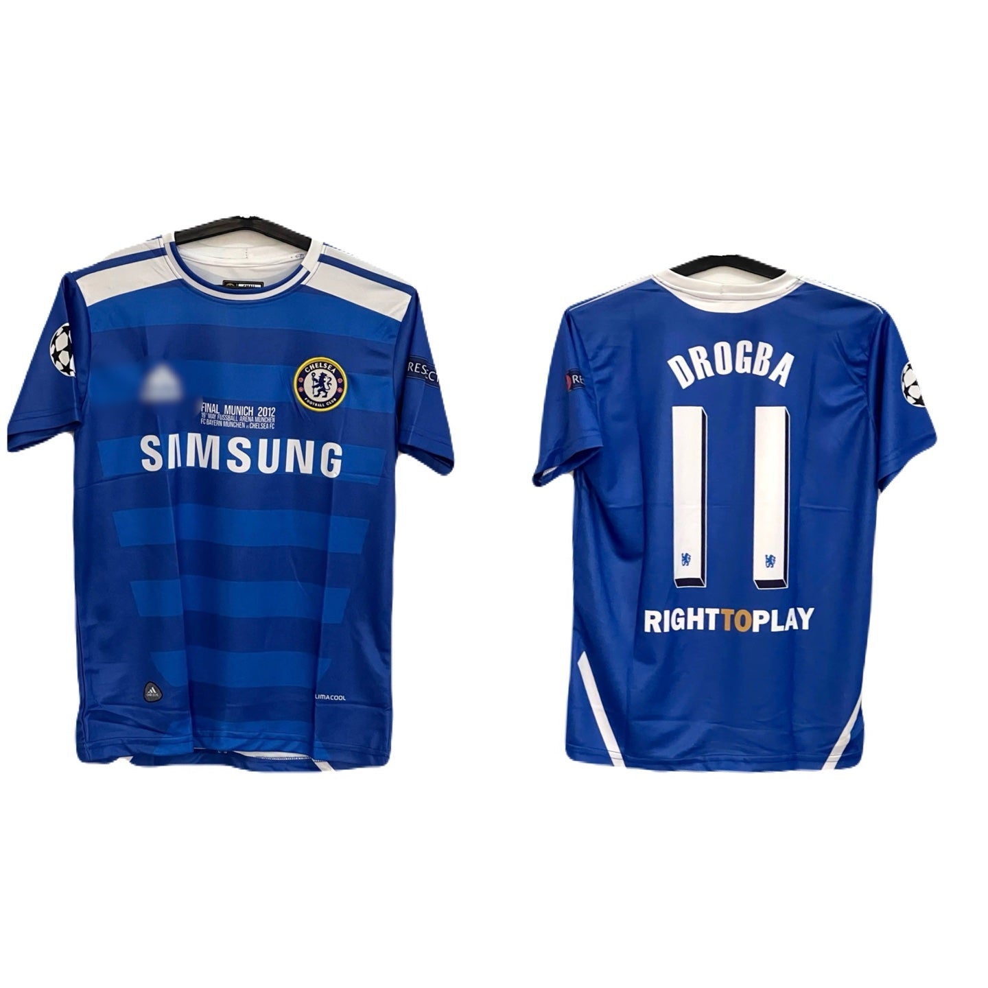 Best retro jersey Chelsea 2012 Ucl final edition Drogba P133