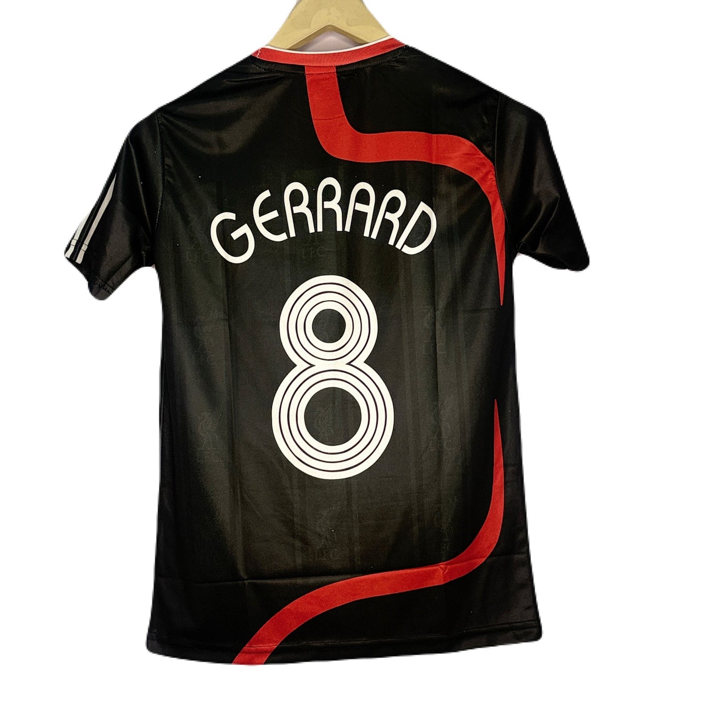 Liverpool 2007-08 Third Kit  Gerrard Half Sleeve - P1304