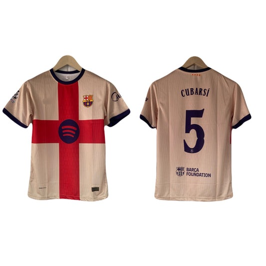 Cubarsi Barcelona 2026/27 Special Edition Half Sleeve Sublimation Jersey -P2539 | BMG STORE