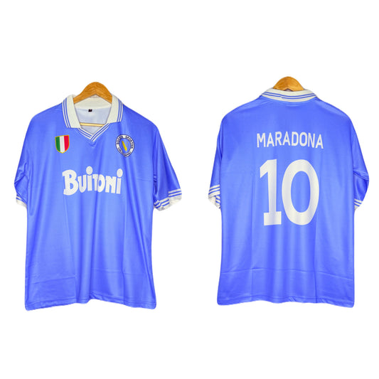 Napoli 1995 Home Kit Maradona Five Sleeve - bmg store