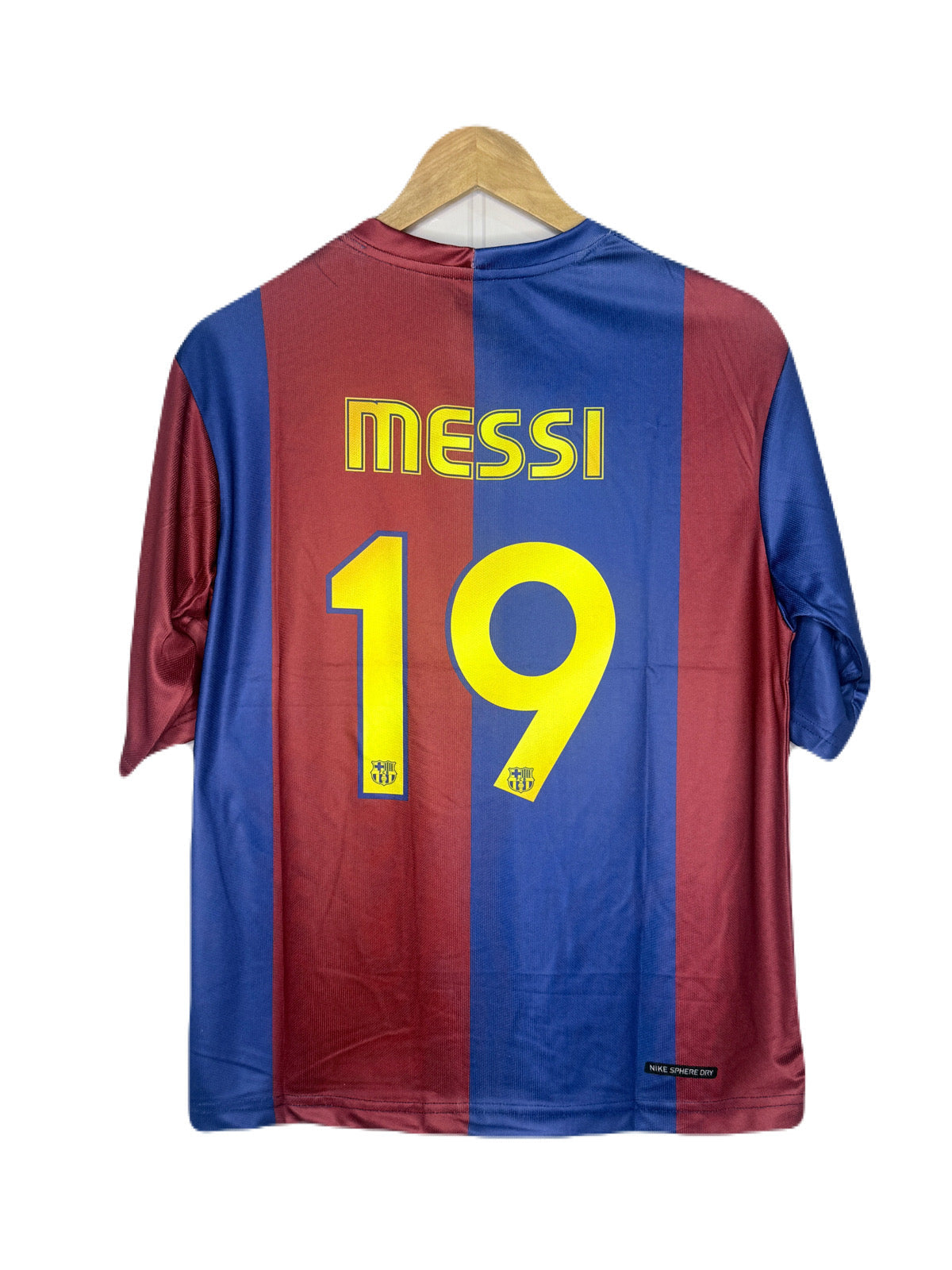 Fc Barcelona 2006-07 myUcl Final Kit Messi Five Sleeve - P912 bmg store