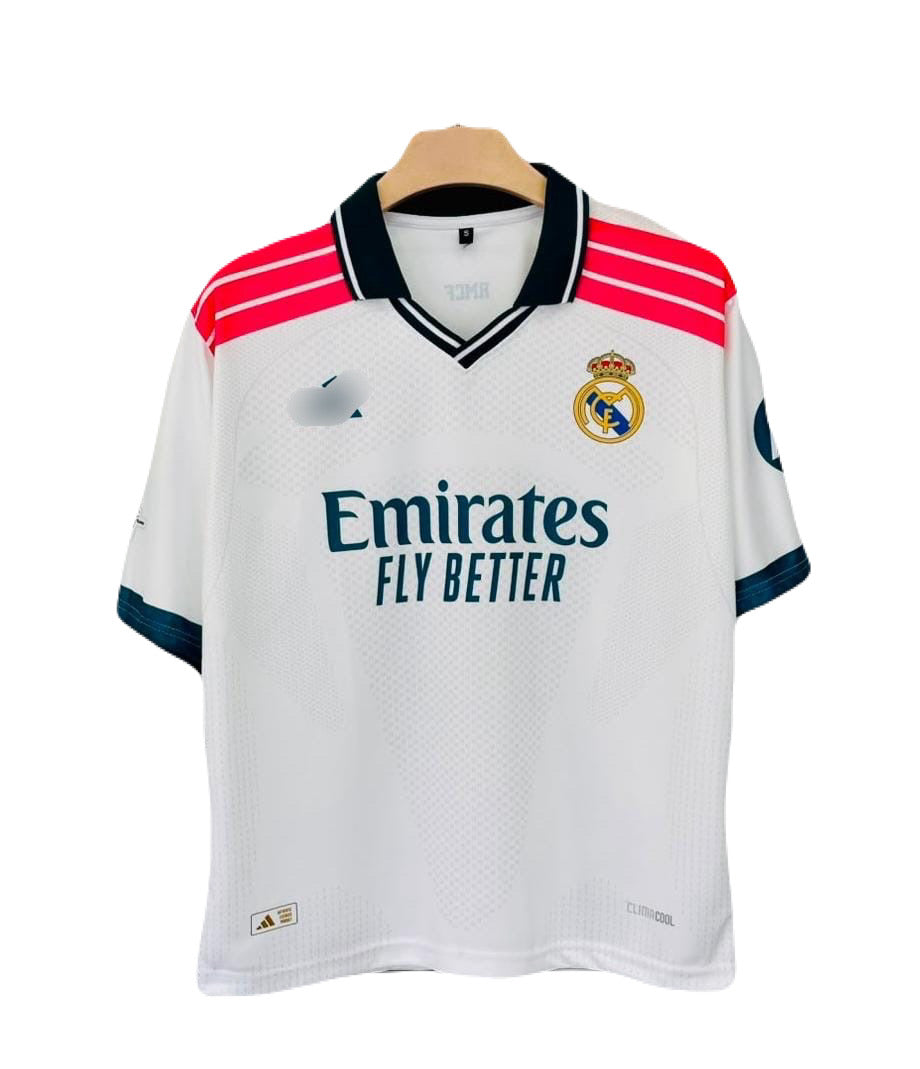 Mbappe Real Madrid 2026-27 Home  Five sleeve Collar Sublimation -P2455 | BMG STORE