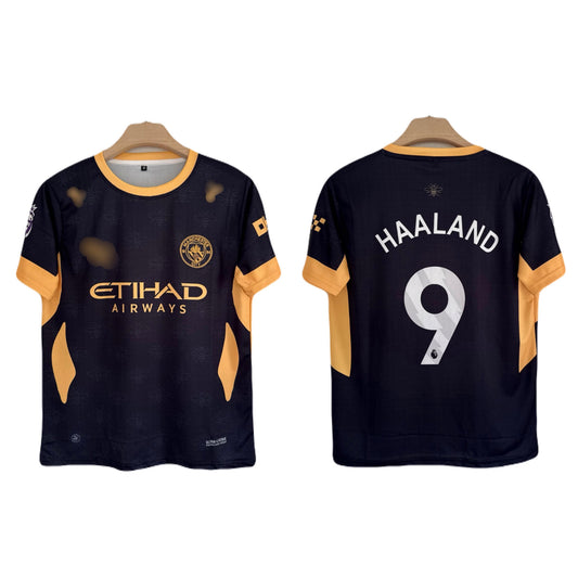 Haaland Manchester City 2026/27 Away Jersey Half Sleeve Embroidery- P2607 | BMG STORE