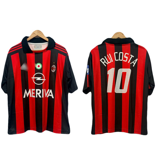 Ac Milan 2003-04 Home kit Rui Costa Five sleeve - bmg store