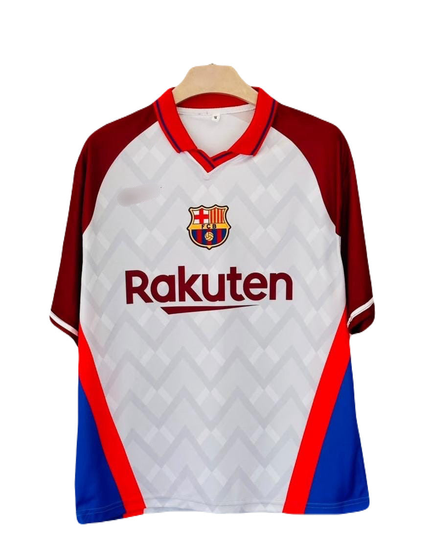 Messi Barcelona Five sleeve Collar Sublimation jersey -P2594 | BMG STORE