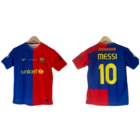 Messi Barcelona 2009 Home Half sleeve jersey - P2000