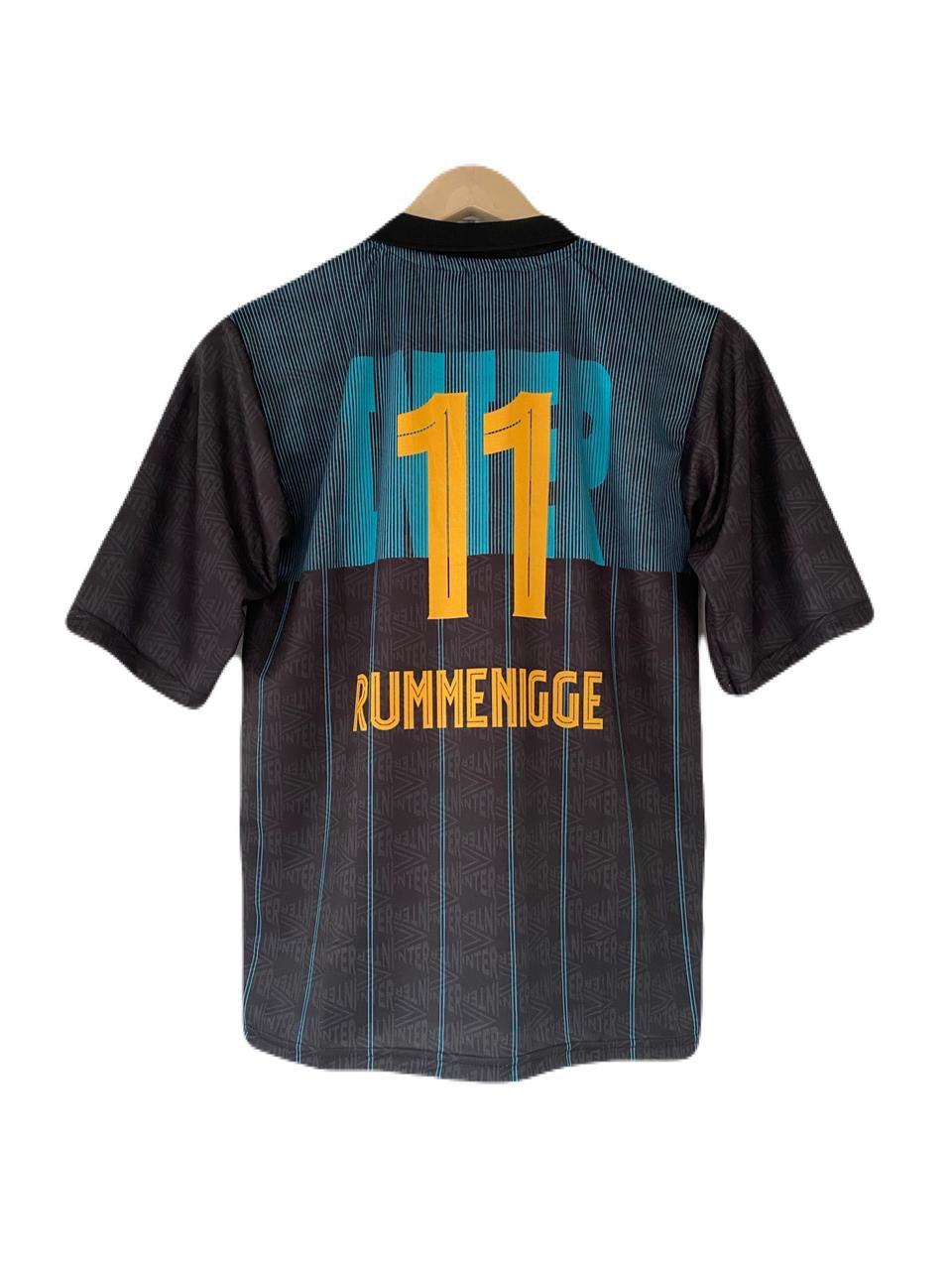 Rummenigge Inter milan Five sleeve collar embroidery -