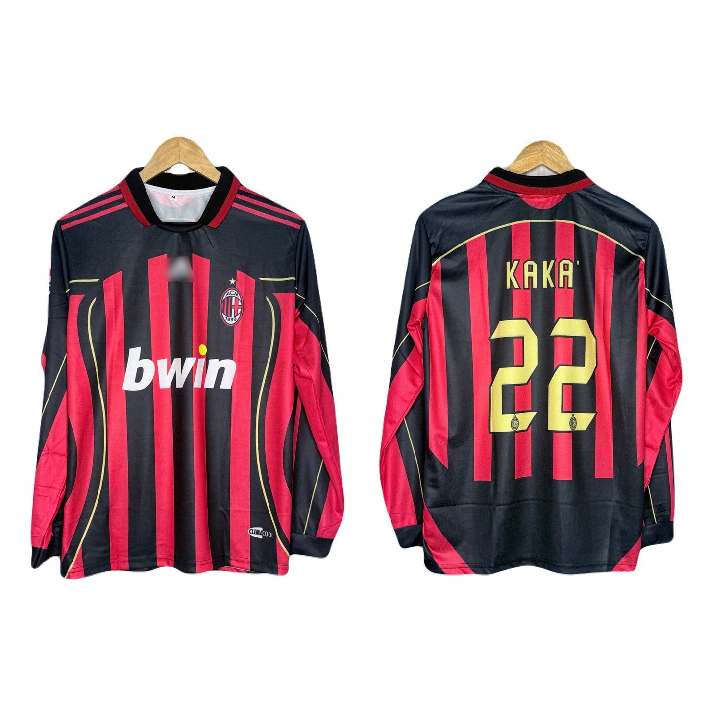 Kaka ac milan vintage jersey full sleeve  - bmg store