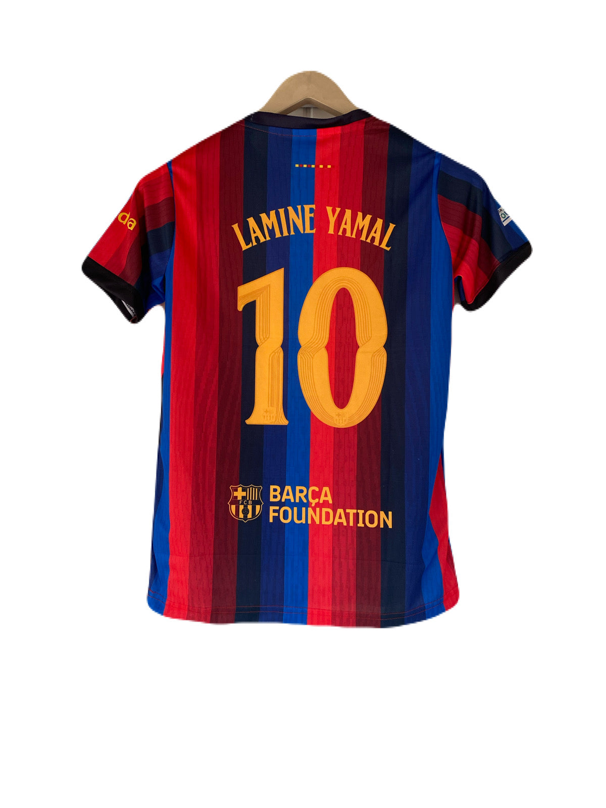 Yamal Barcelona 2026-27 home kit Half sleeve embroidery jersey - P2388