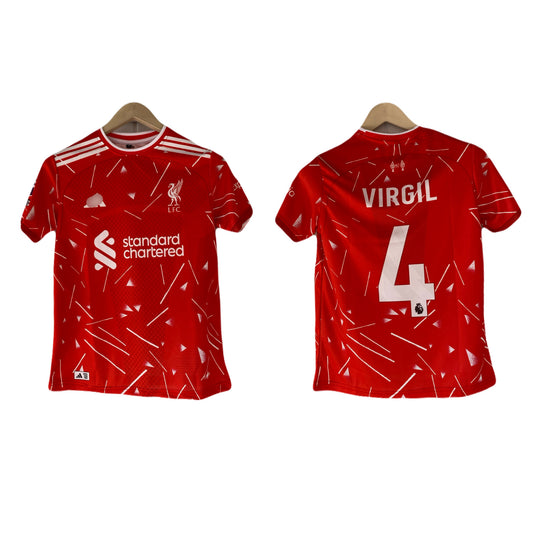 Van dijk Liverpool 2026-27 Home Jersey Half Sleeve Sublimation -  P2206