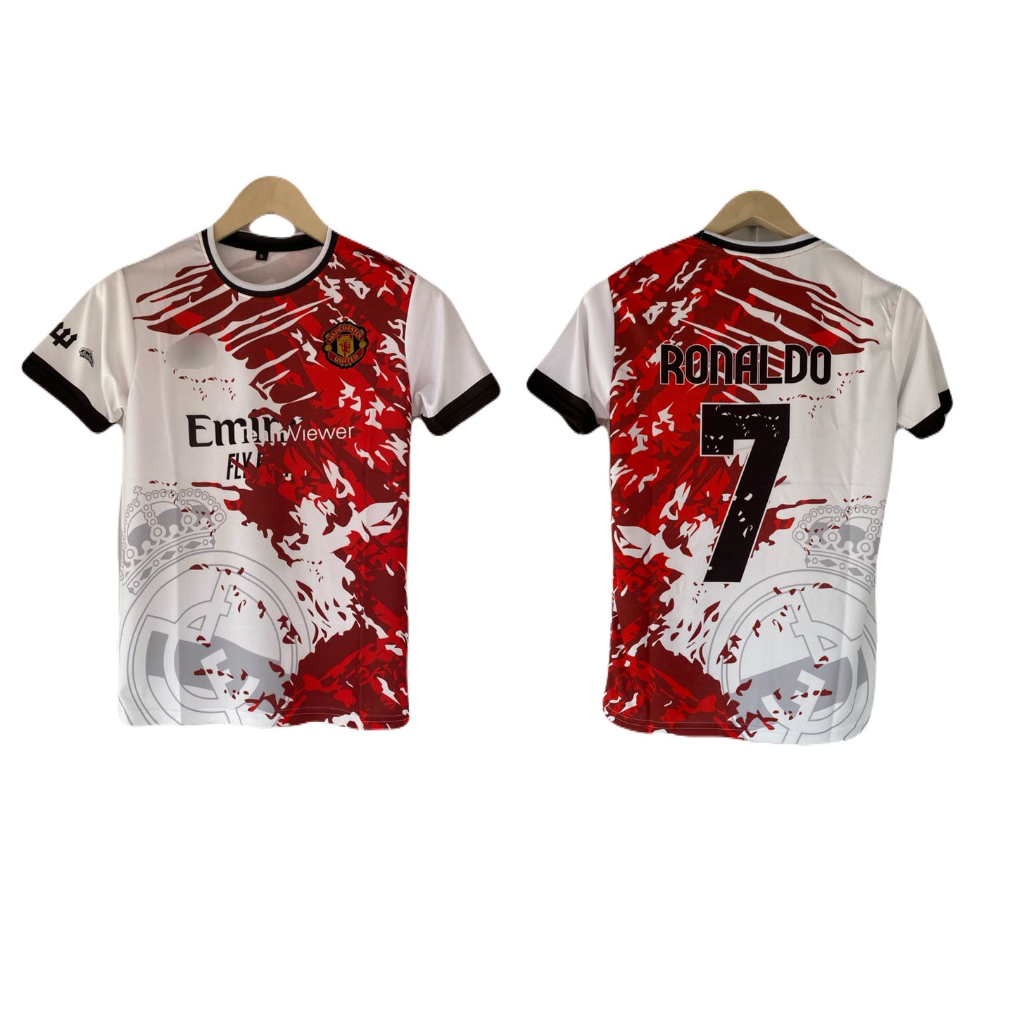 Ronaldo Special Edition Embroidery Half Sleeve Jersey - P2312