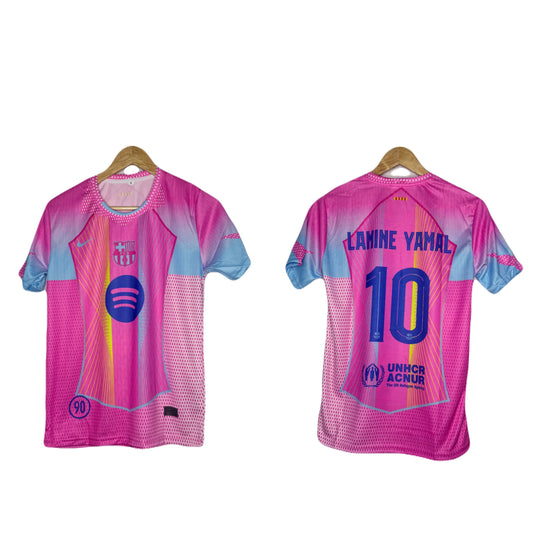 Fc Barcelona 2025-26 Pink Edition Kit Yamal - bmg store