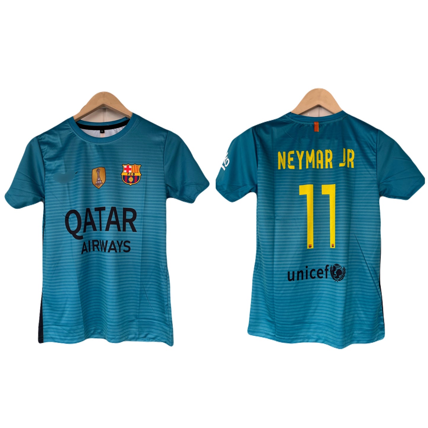 Neymar jr Barcelona 2015-16 Third kit Half sleeve P541- P2114