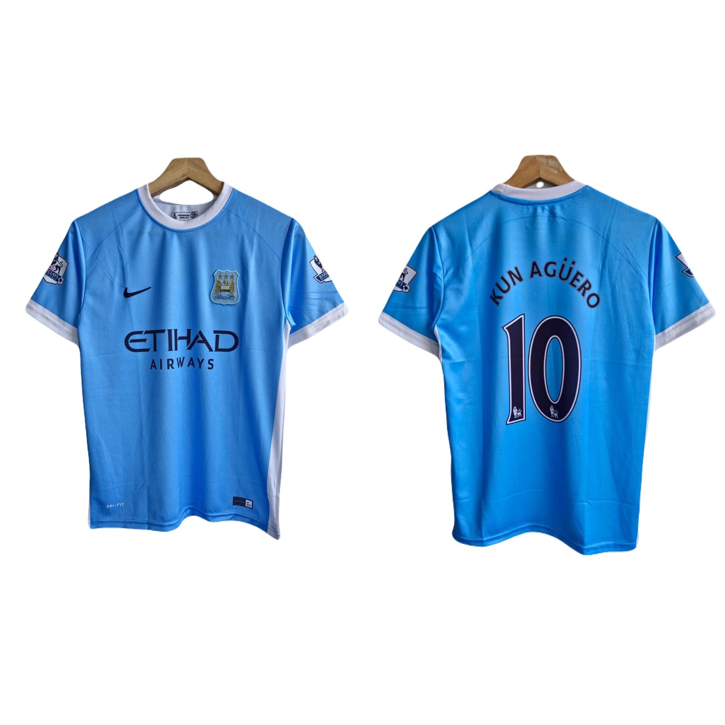 Manchester City 2013/14 Home jersey aguero P89