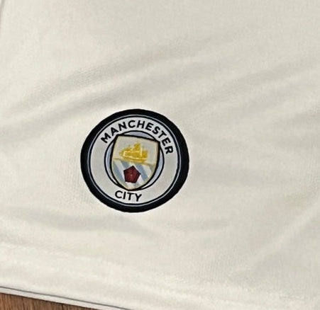 Manchester City away  shorts embroidery -