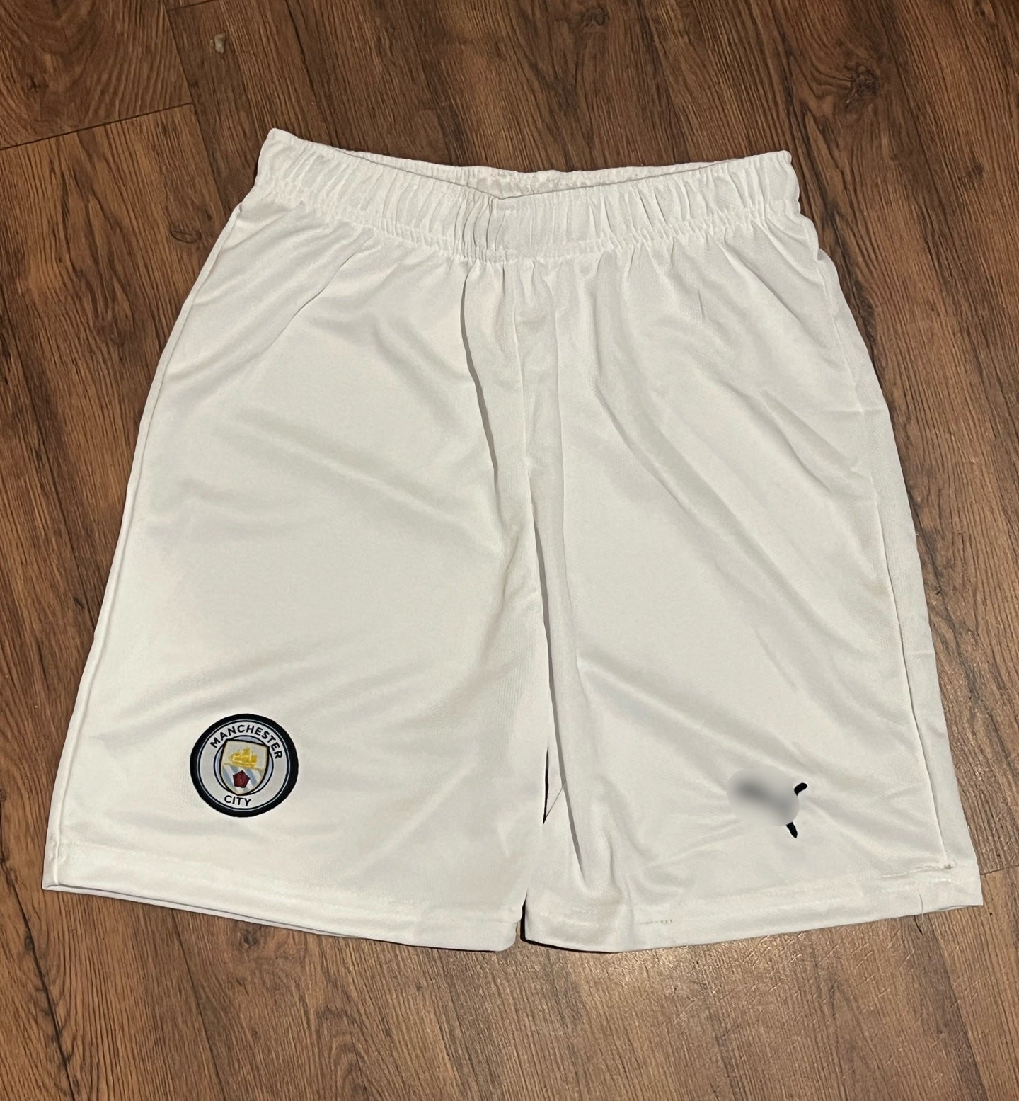 Manchester City away  shorts embroidery -