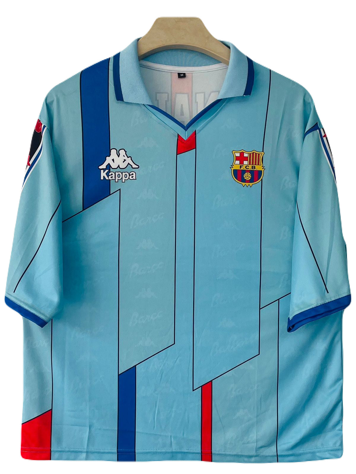 Ronaldo Barcelona Away 1998 collar Fivesleeve jersey -  P2000