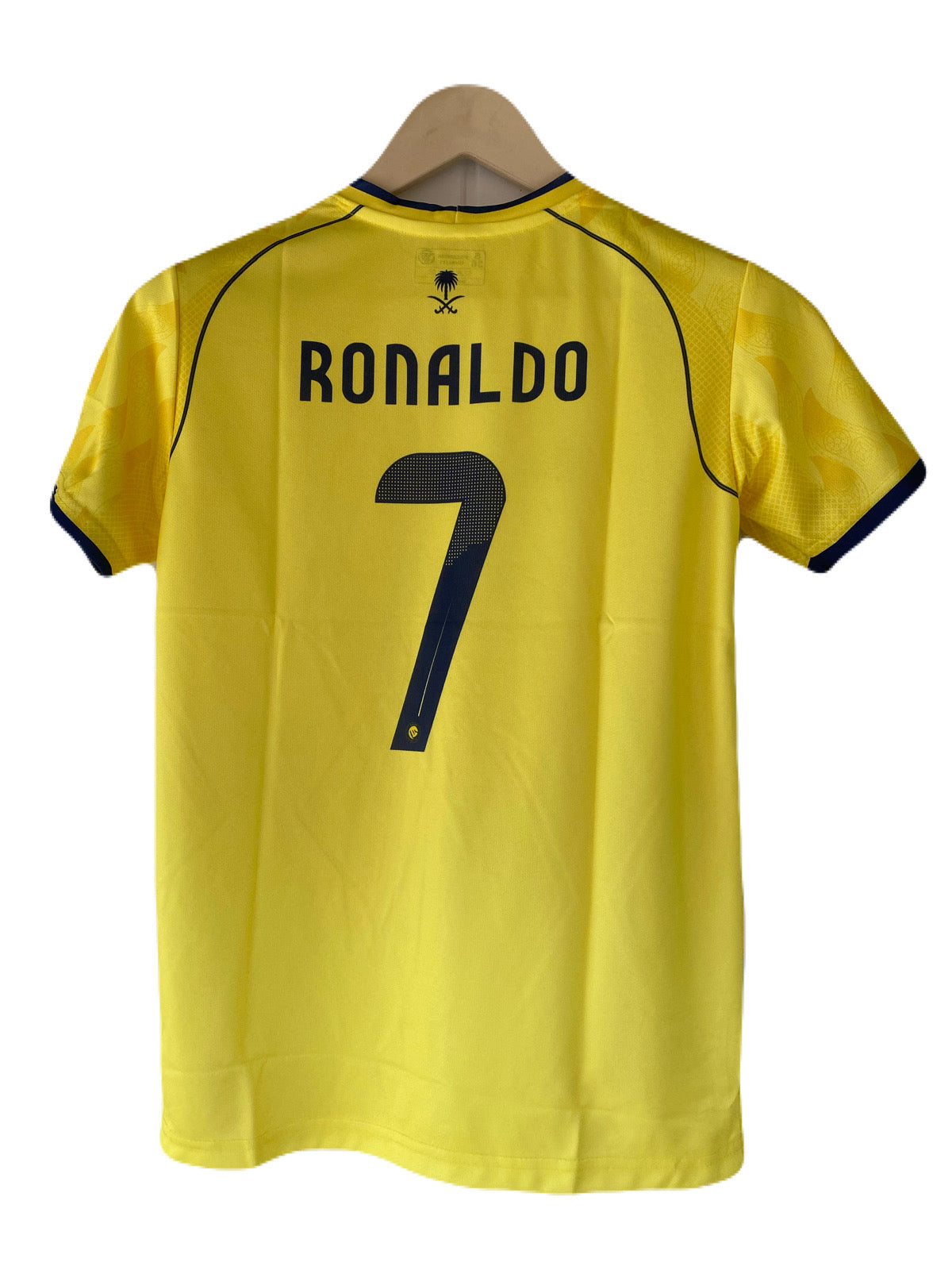 Ronaldo Al nassr home  Half Sleeve embroidery jersey - P2082