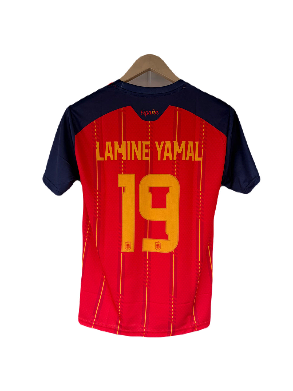 Spain 2026 World Cup Home Lamine Yamal Half Sleeve Sublimation Jersey - P1636 Ms Retro Store