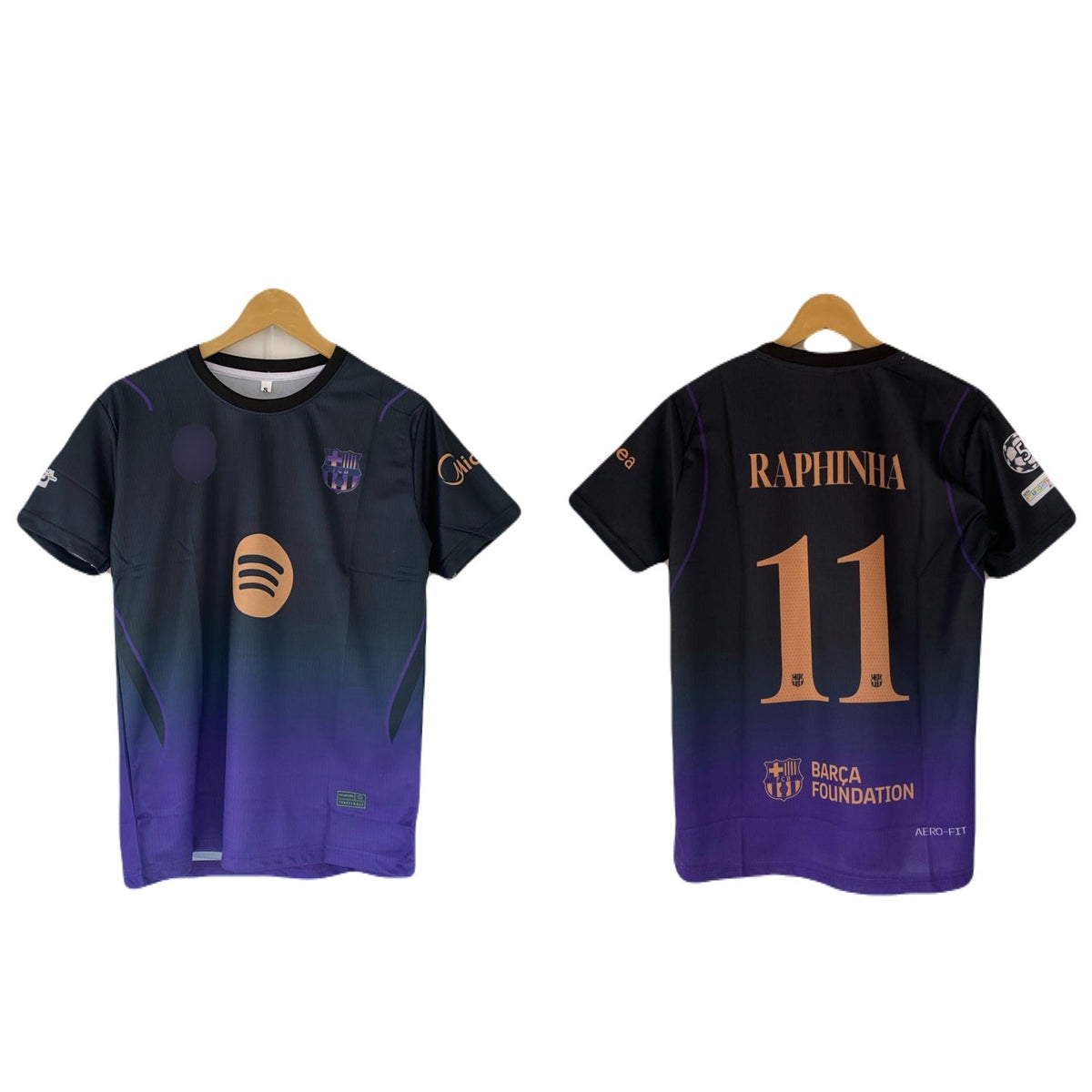 Raphinha Barcelona 2026/27 Away Half Sleeve sublimation jersey - P2727 | BMG STORE
