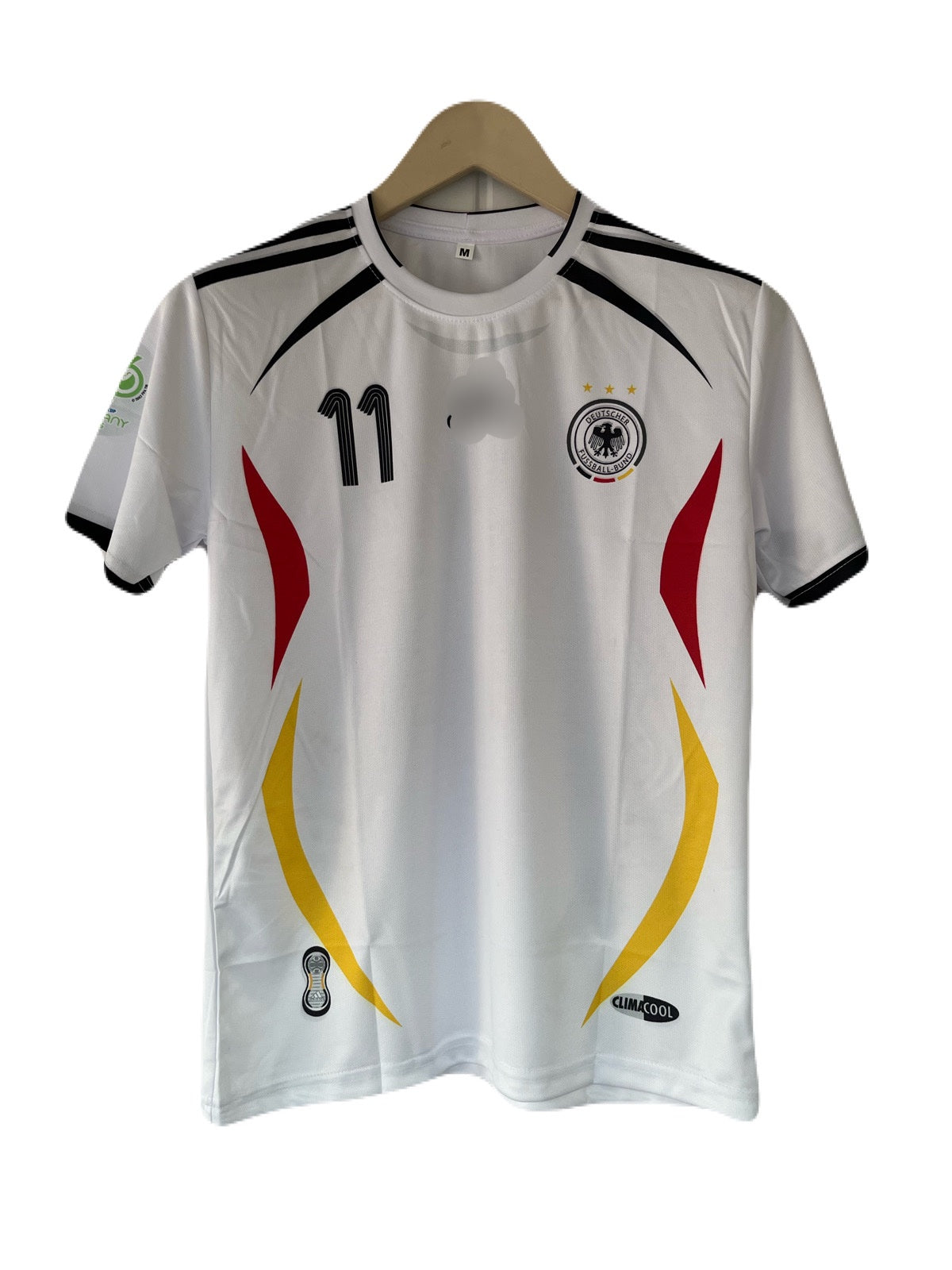 Germany 2006 world cup Home jersey Klose half sleeve sublimation  - P1497