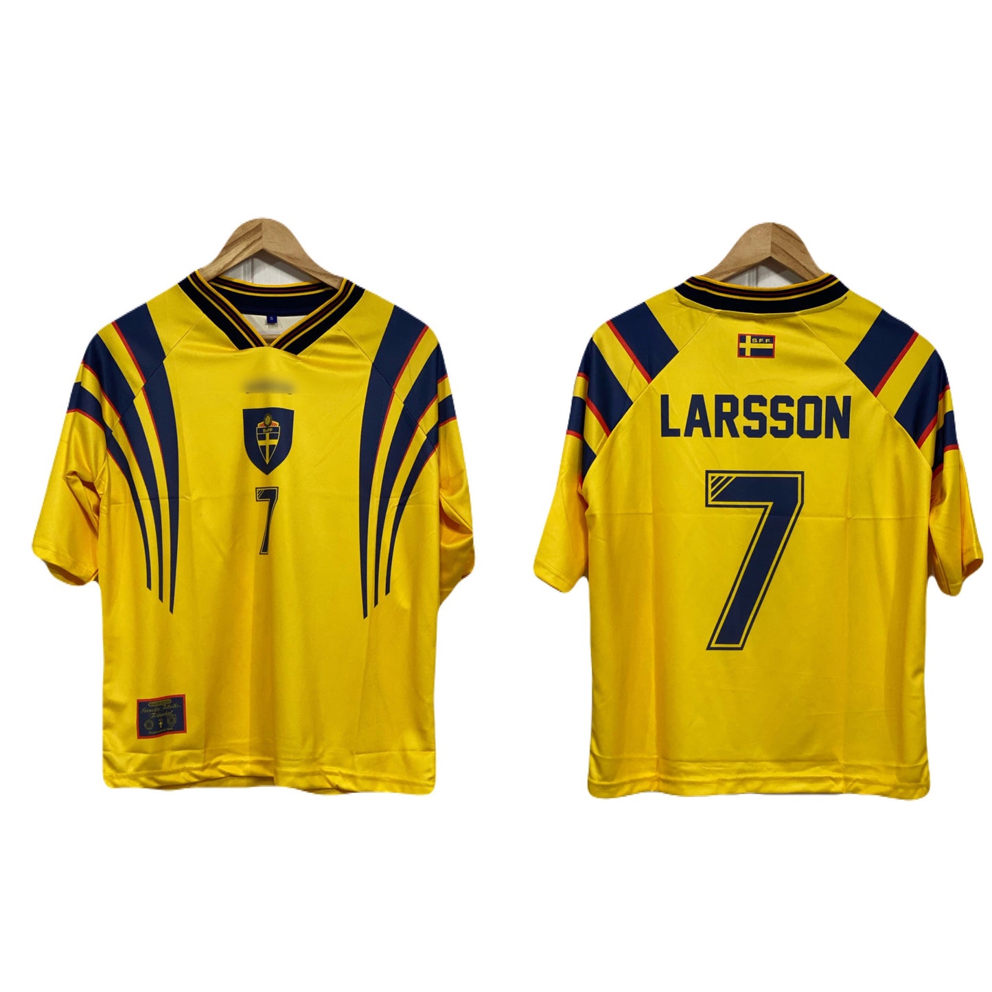 Sweden 1996 Home kit Larsson Five sleeve - P646 bmg store
