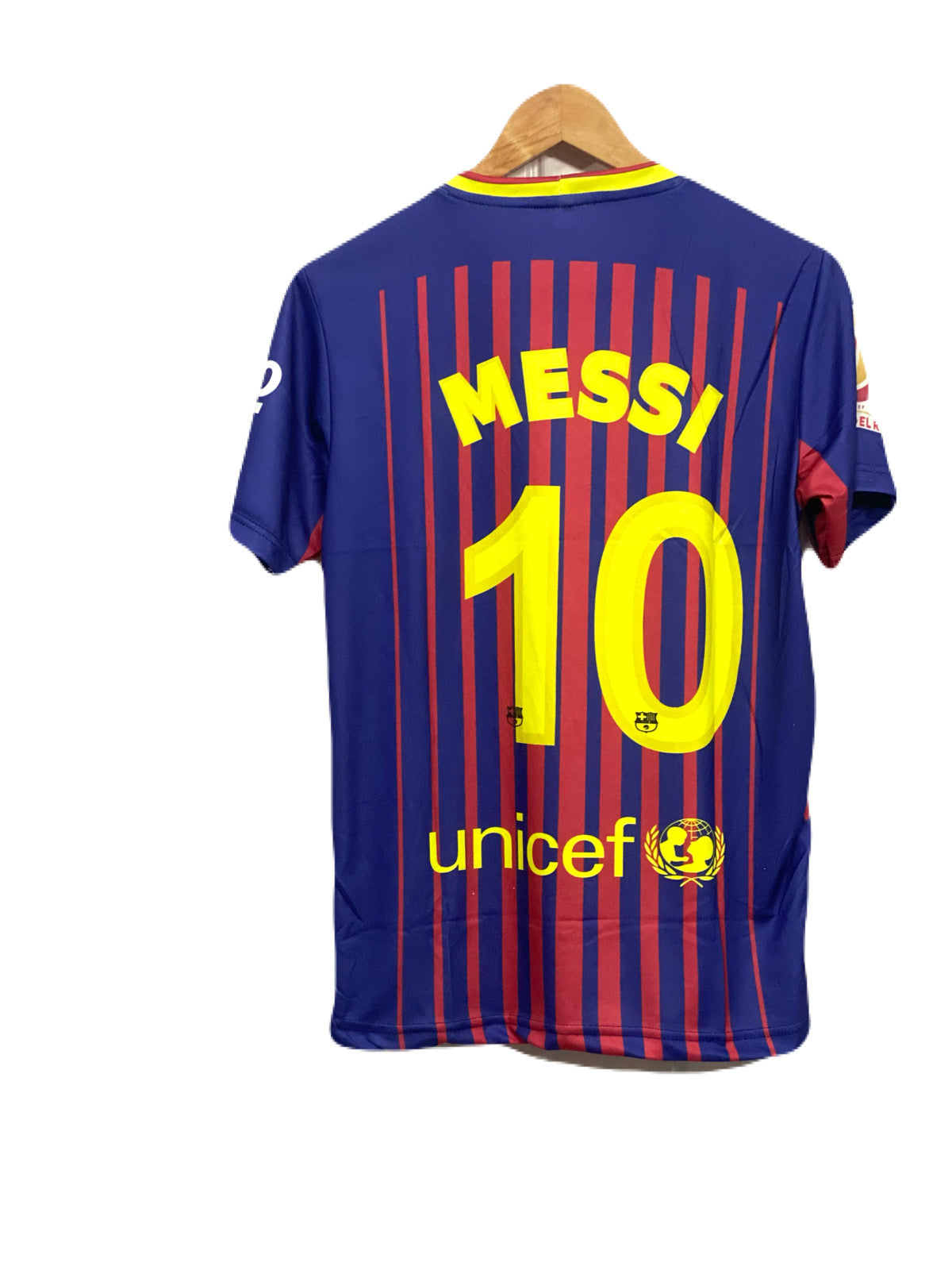 Barcelona 2018 copadelray final edition jersey messi Half sleeve  - P629 ms retro store