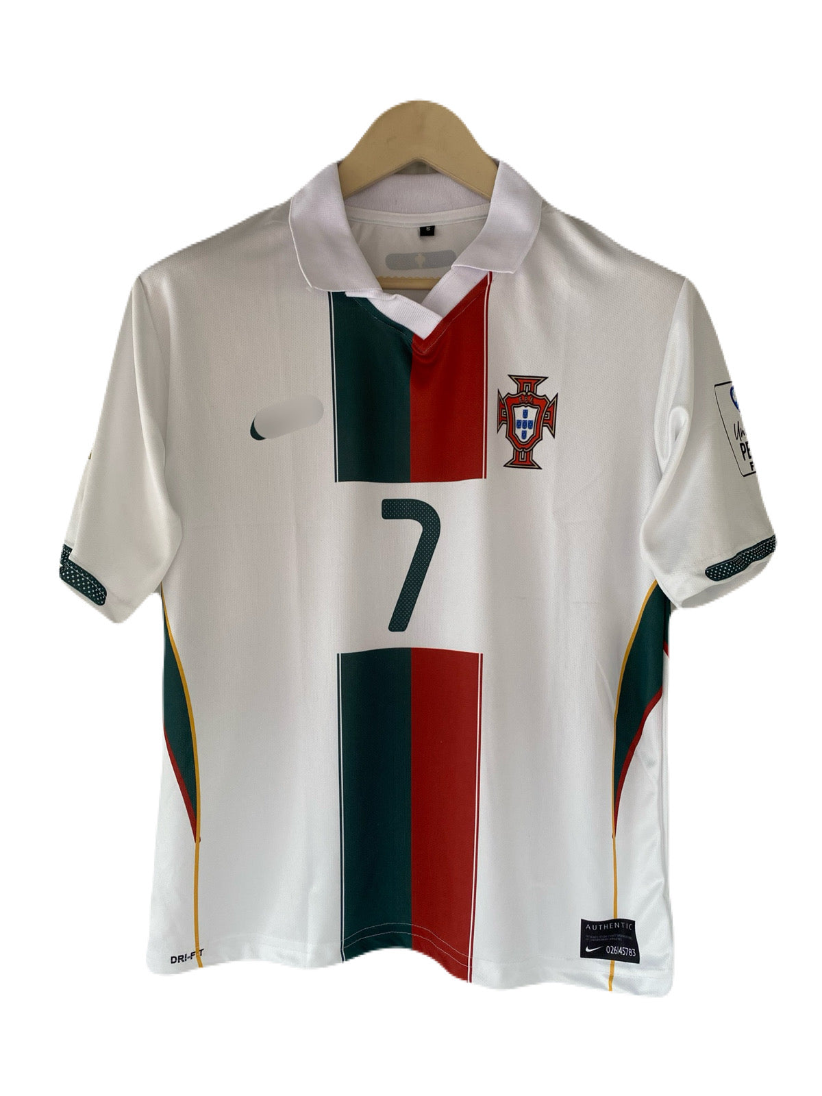 Ronaldo portugal Five sleeve Collar Sublimation jersey- P2210