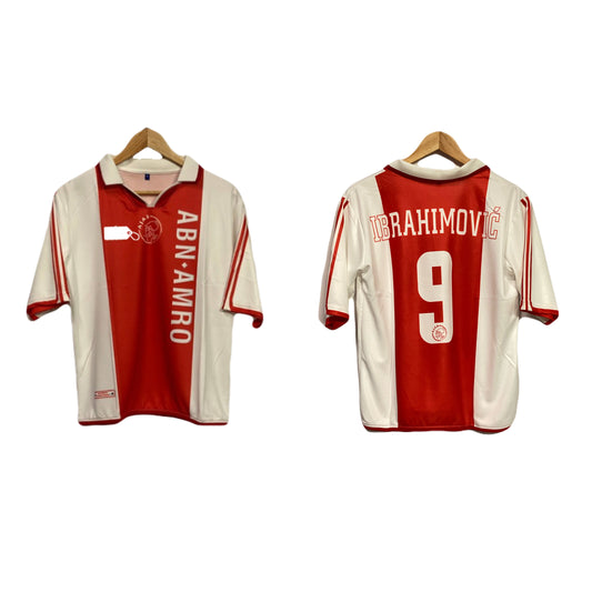 Ajax vintage ibrahimovic five sleeve jersey - P870 bmg store