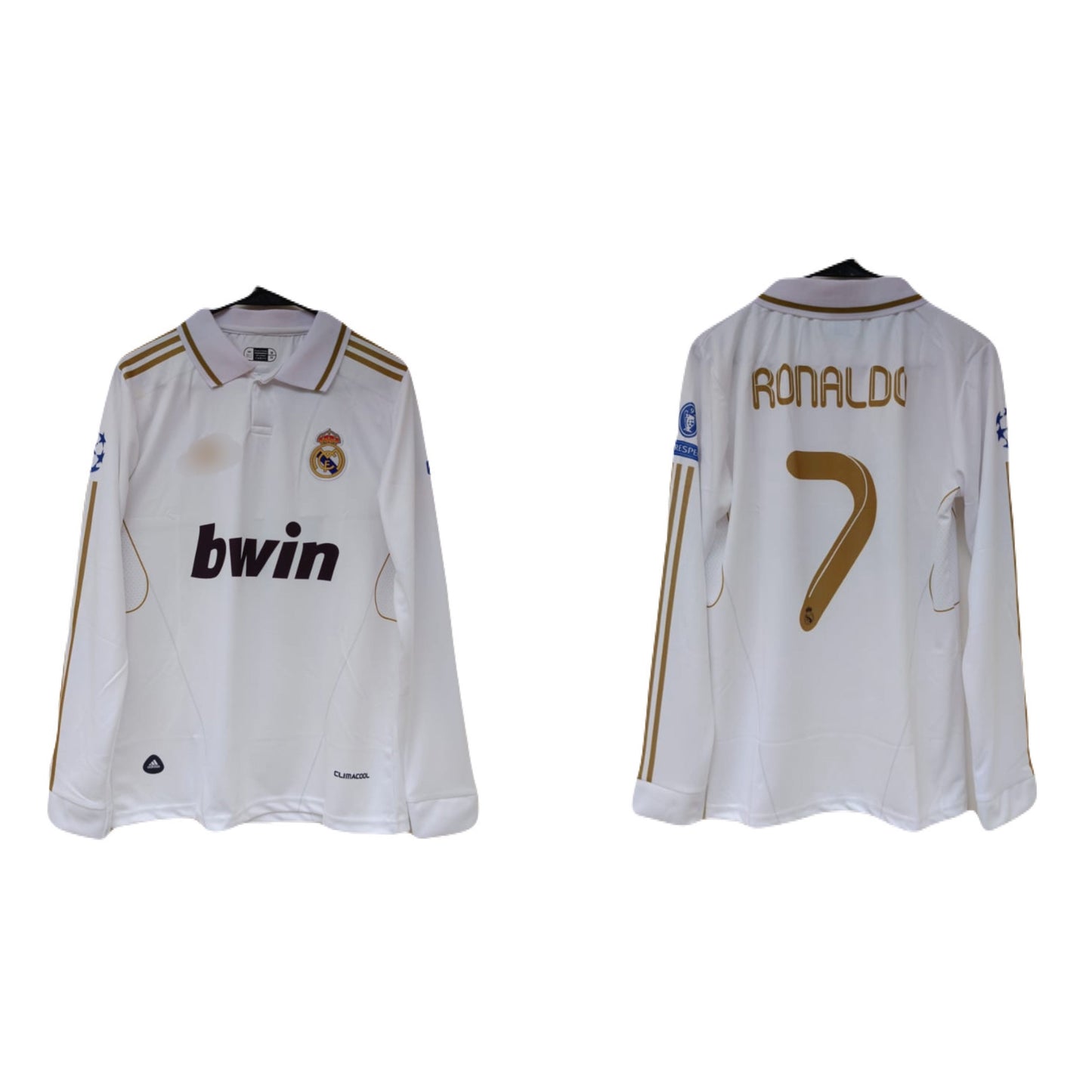 Real Madrid 2011-12 Home Kit Ronaldo Full Sleeve - P1034