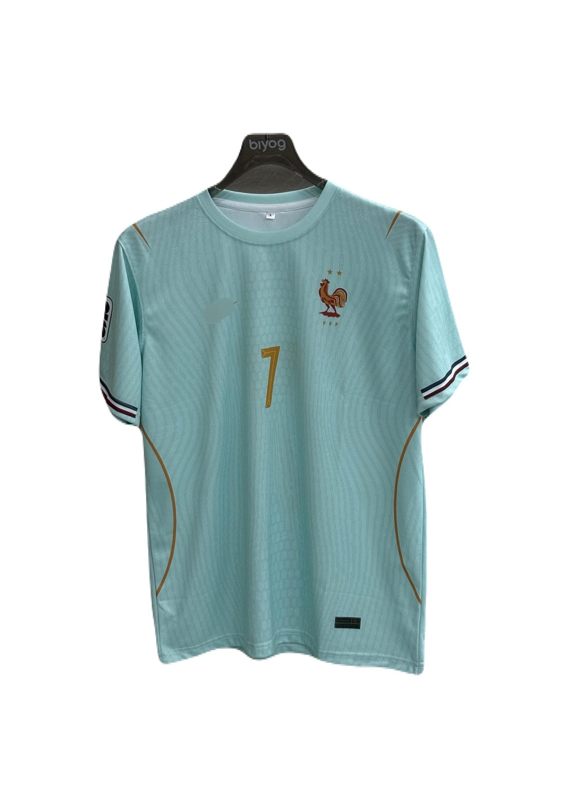 Dembele France 2026 World Cup Away kit  Half Sleeve Sublimation -