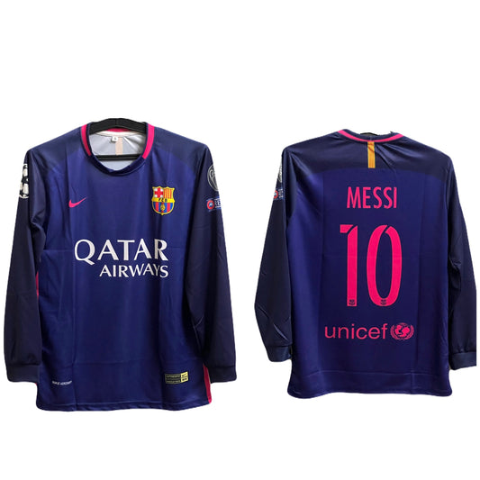 Barcelona 2016/17 away messi full sleeve - P701 bmg store