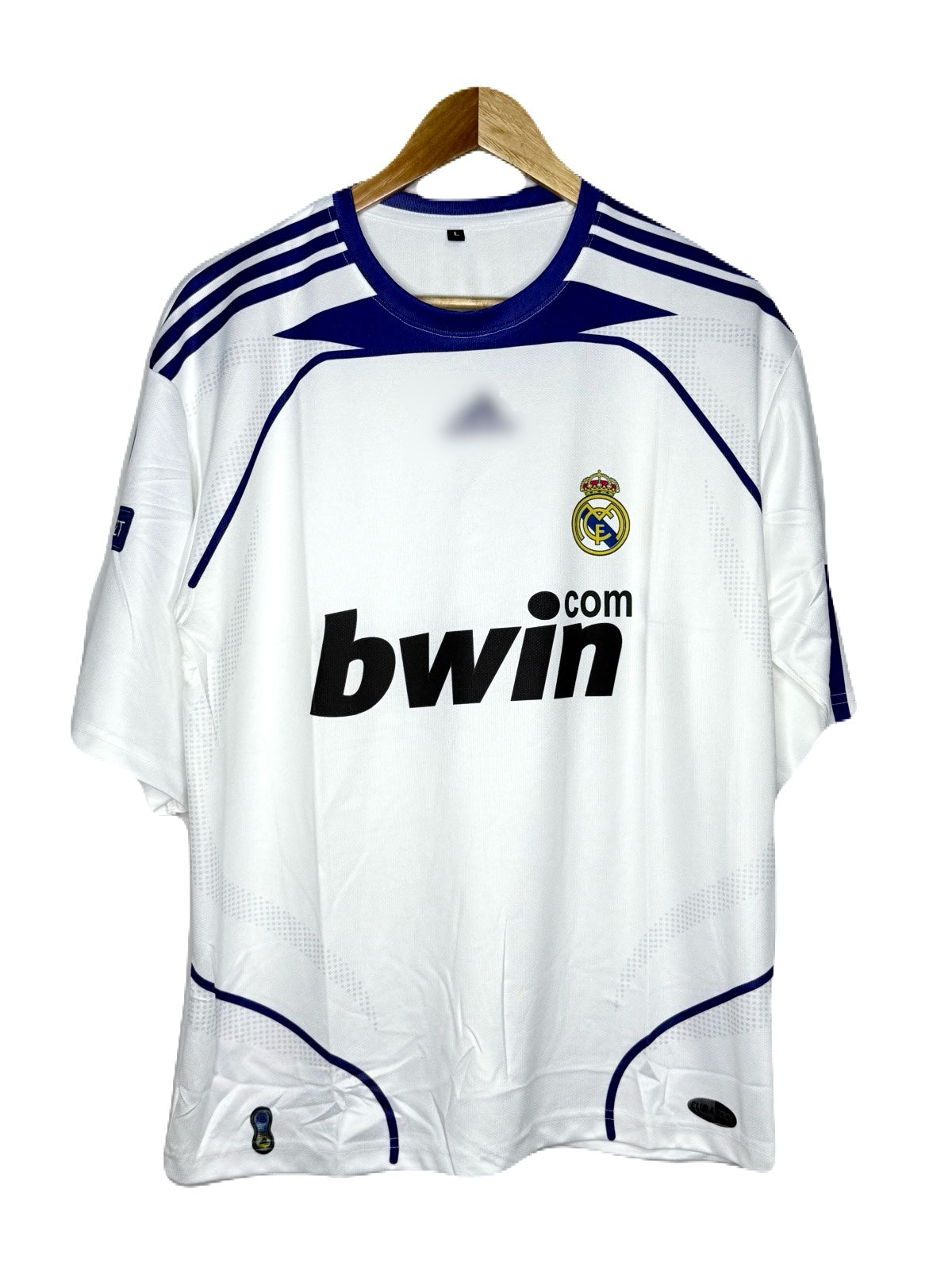 Real Madrid 2007 Home Kit Ramos Five Sleeve - bmg store