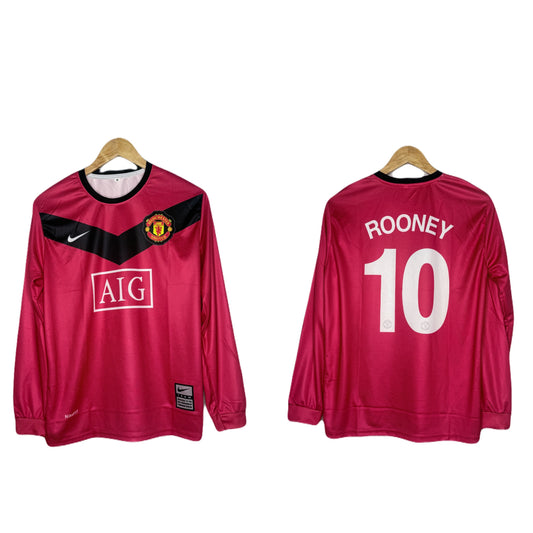 Manchester United 2009-10 Home Kit Rooney Full Sleeve - bmg store